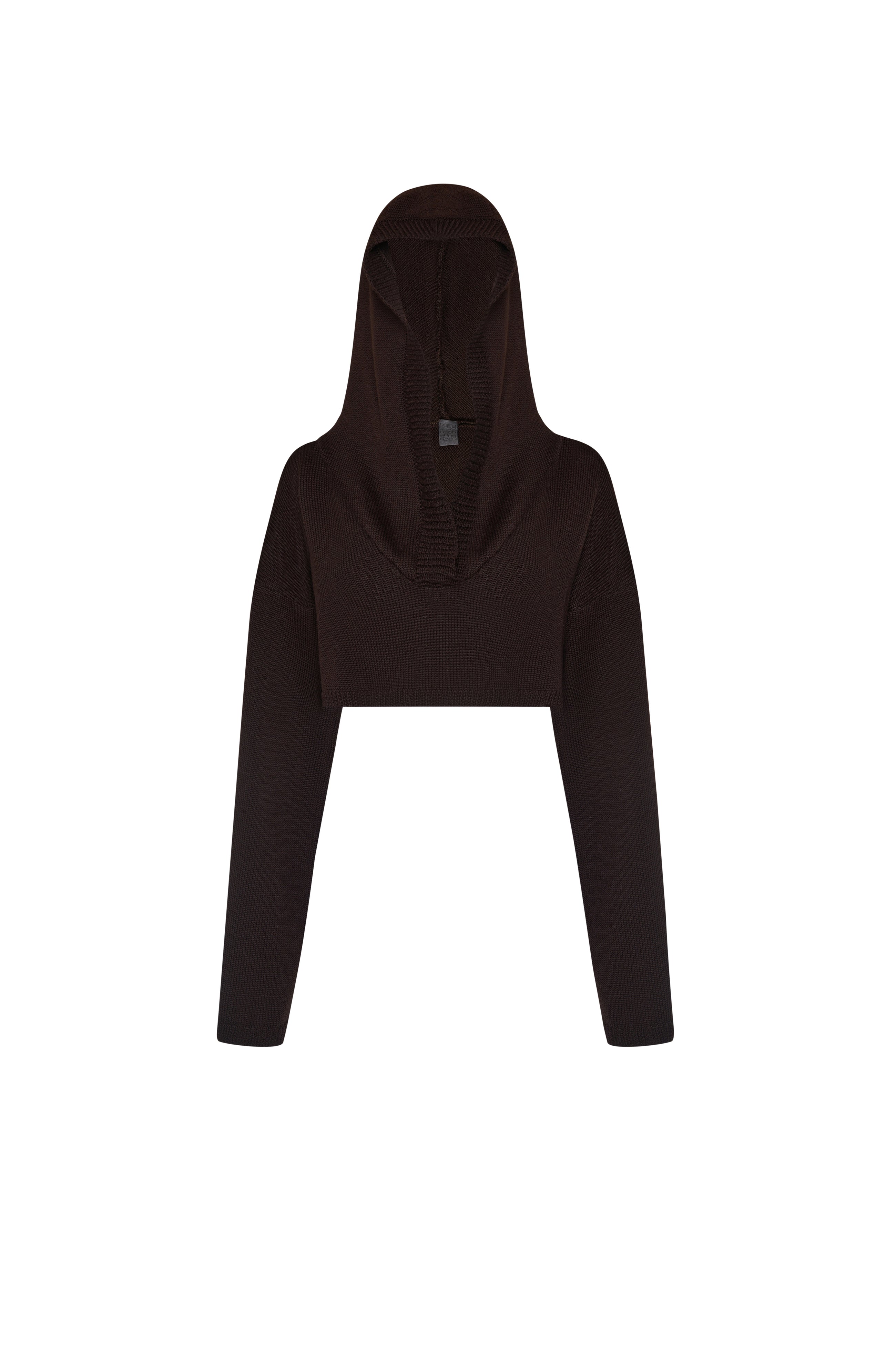 Sweat à capuche coupé