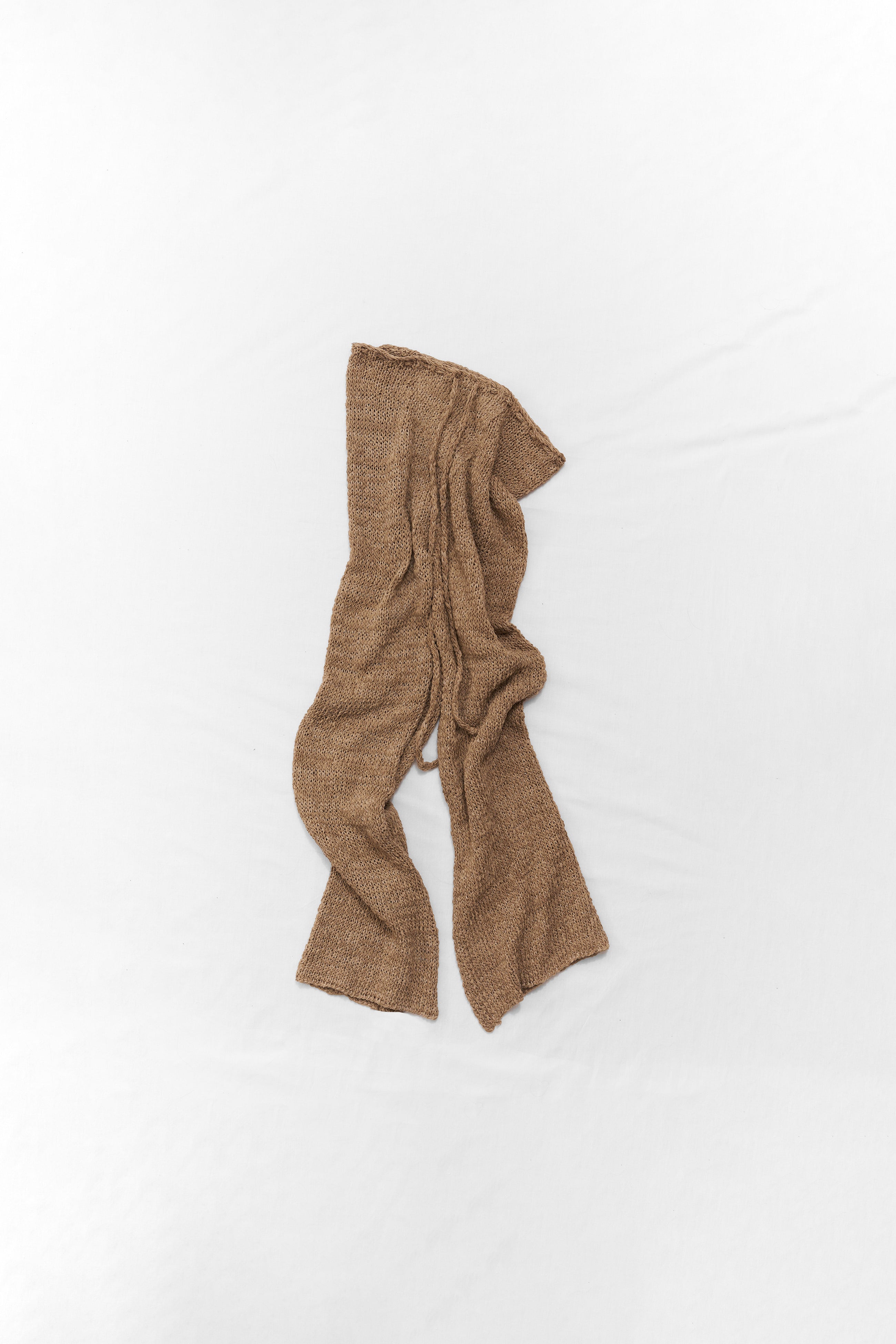 Knit panneled maxi skirt