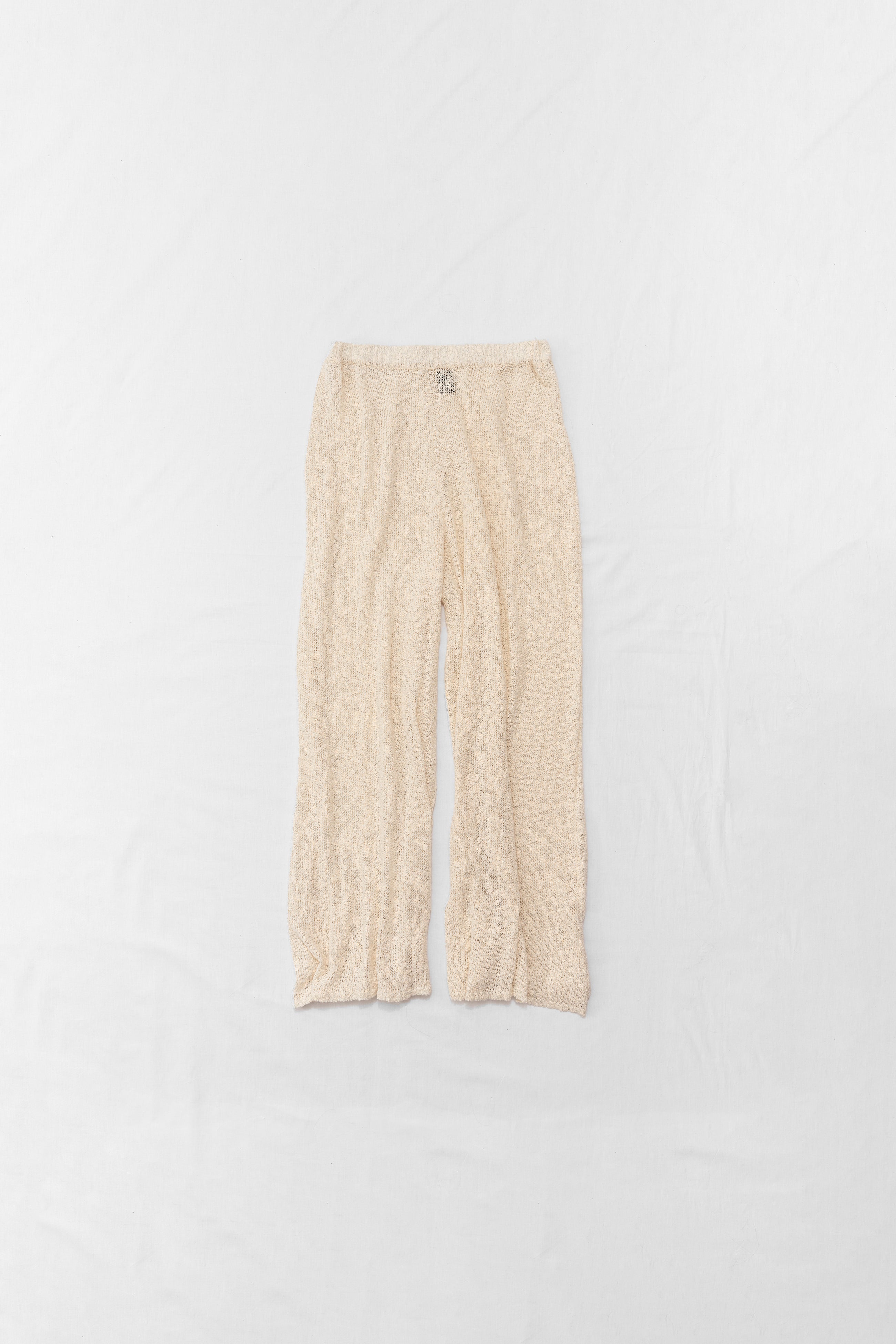 Boucle wide pants