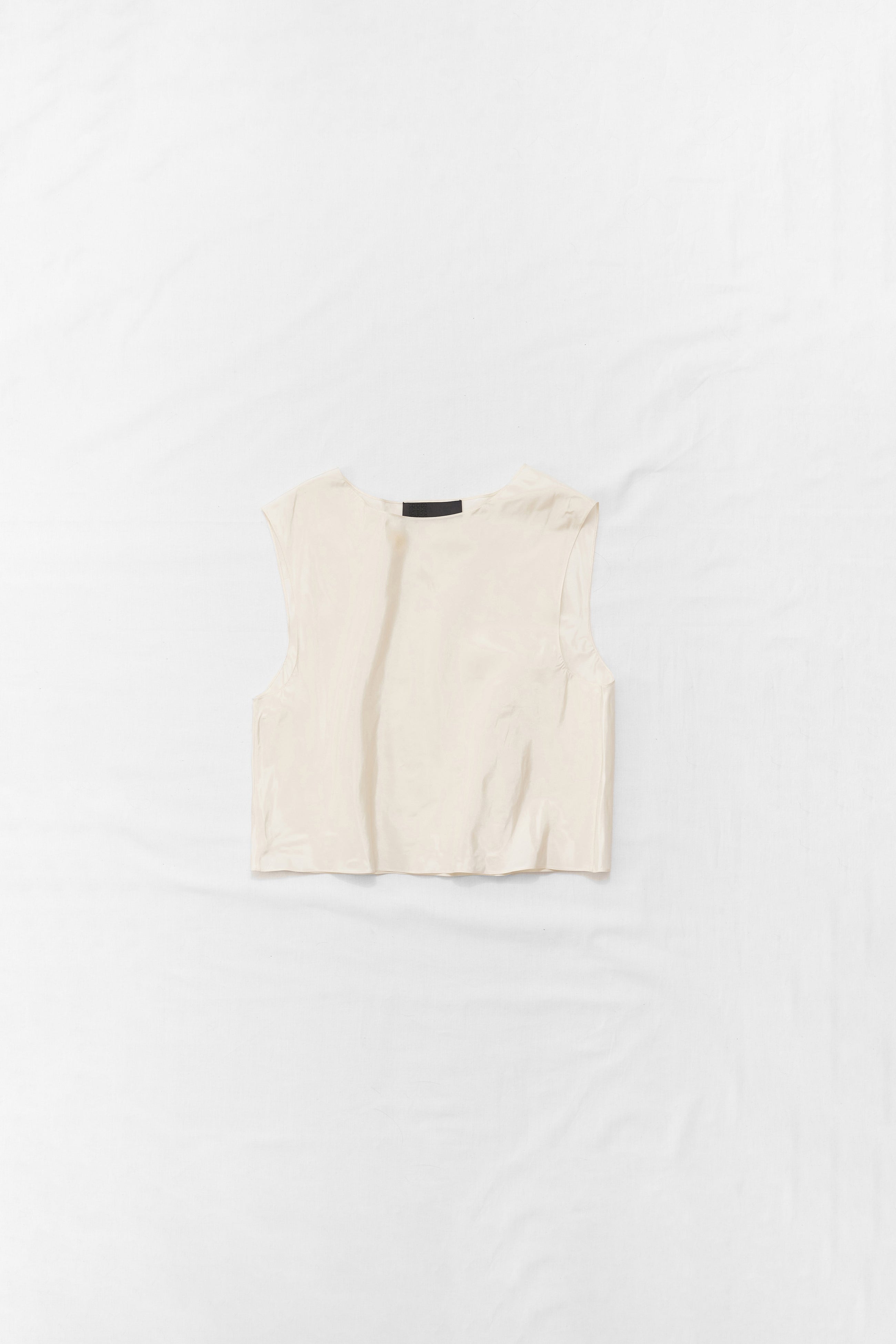 Silk crop top