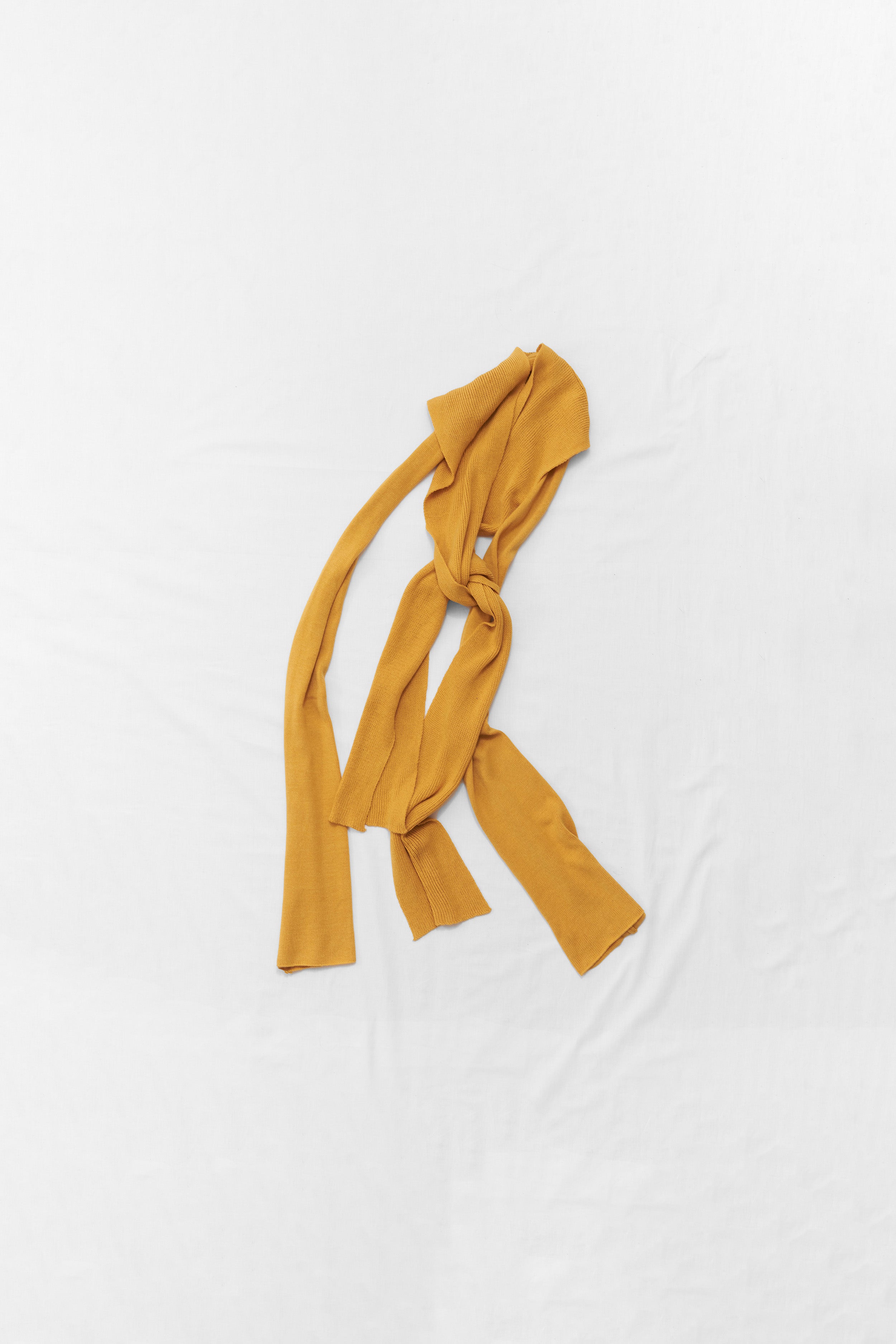 Crossover orange strap top