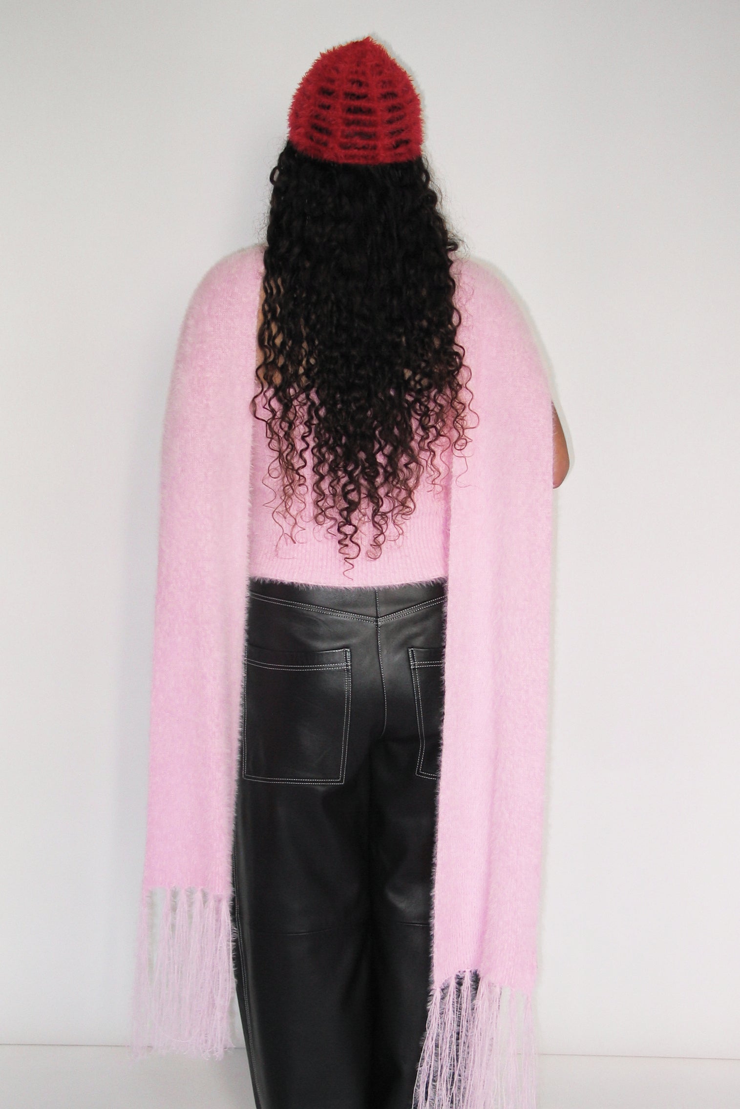 baby blush scarf