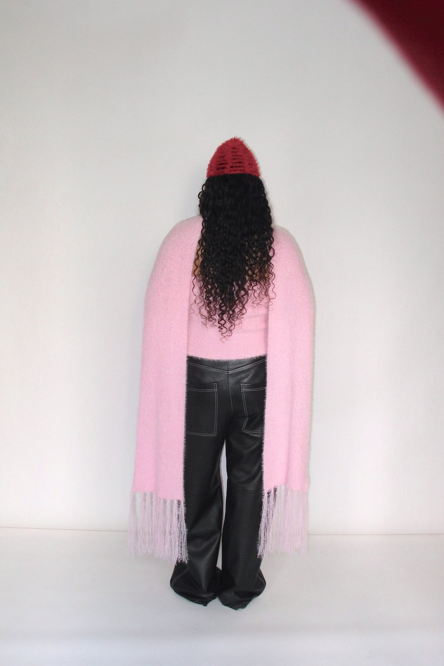 baby blush scarf
