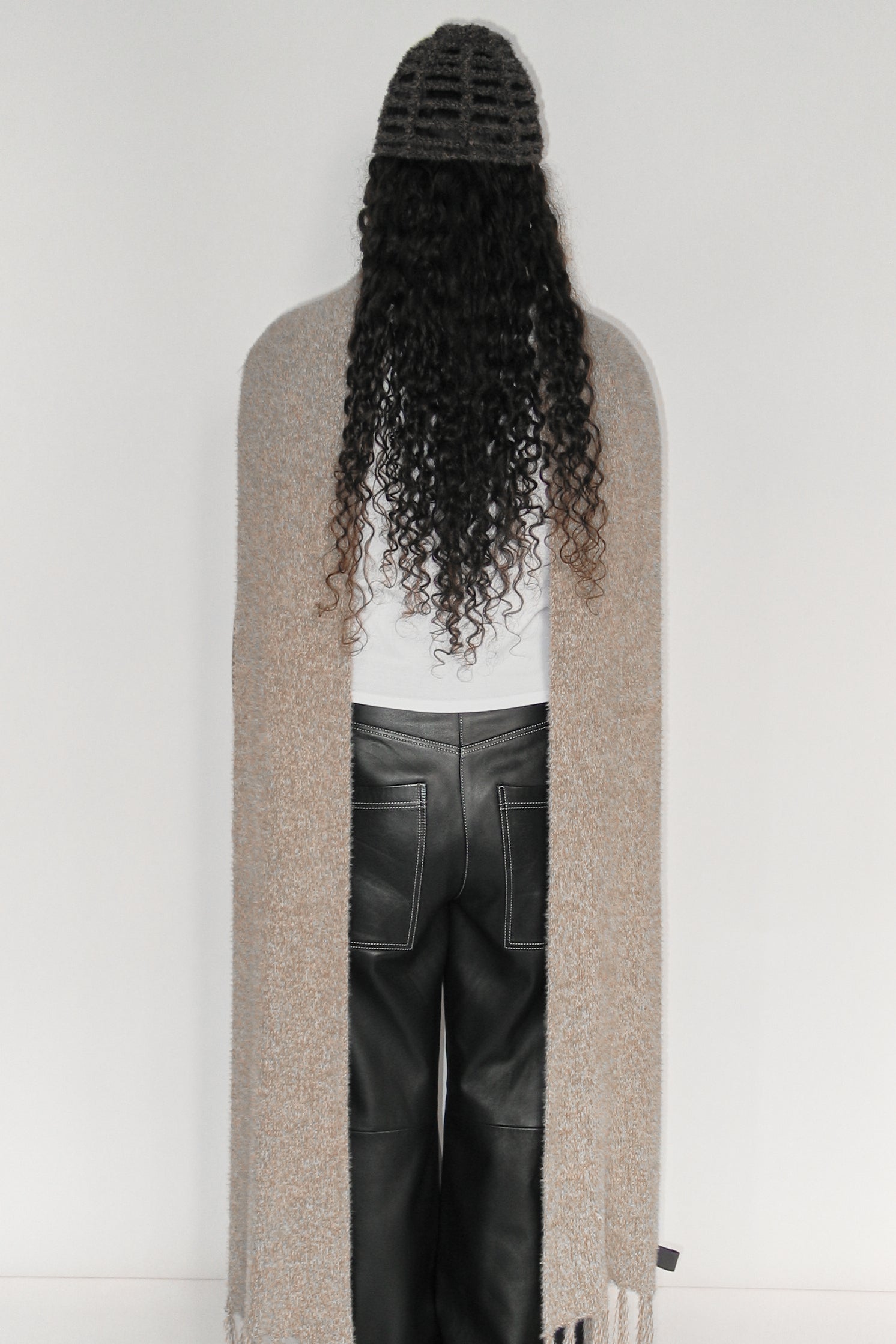 nude threads scarf