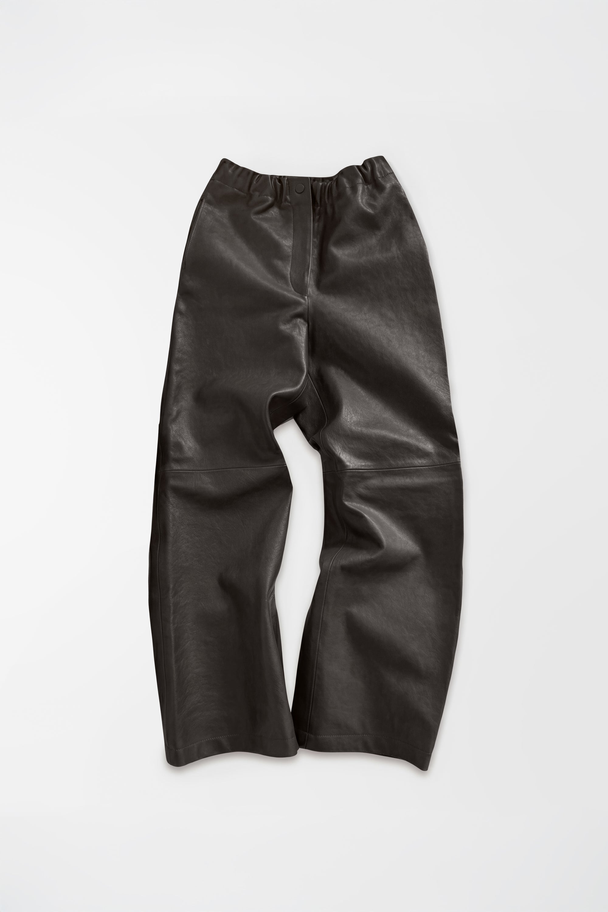 Dark Chocolate Leather Pants