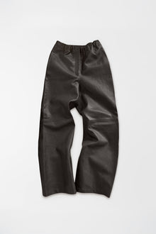 Dark Chocolate Leather Pants