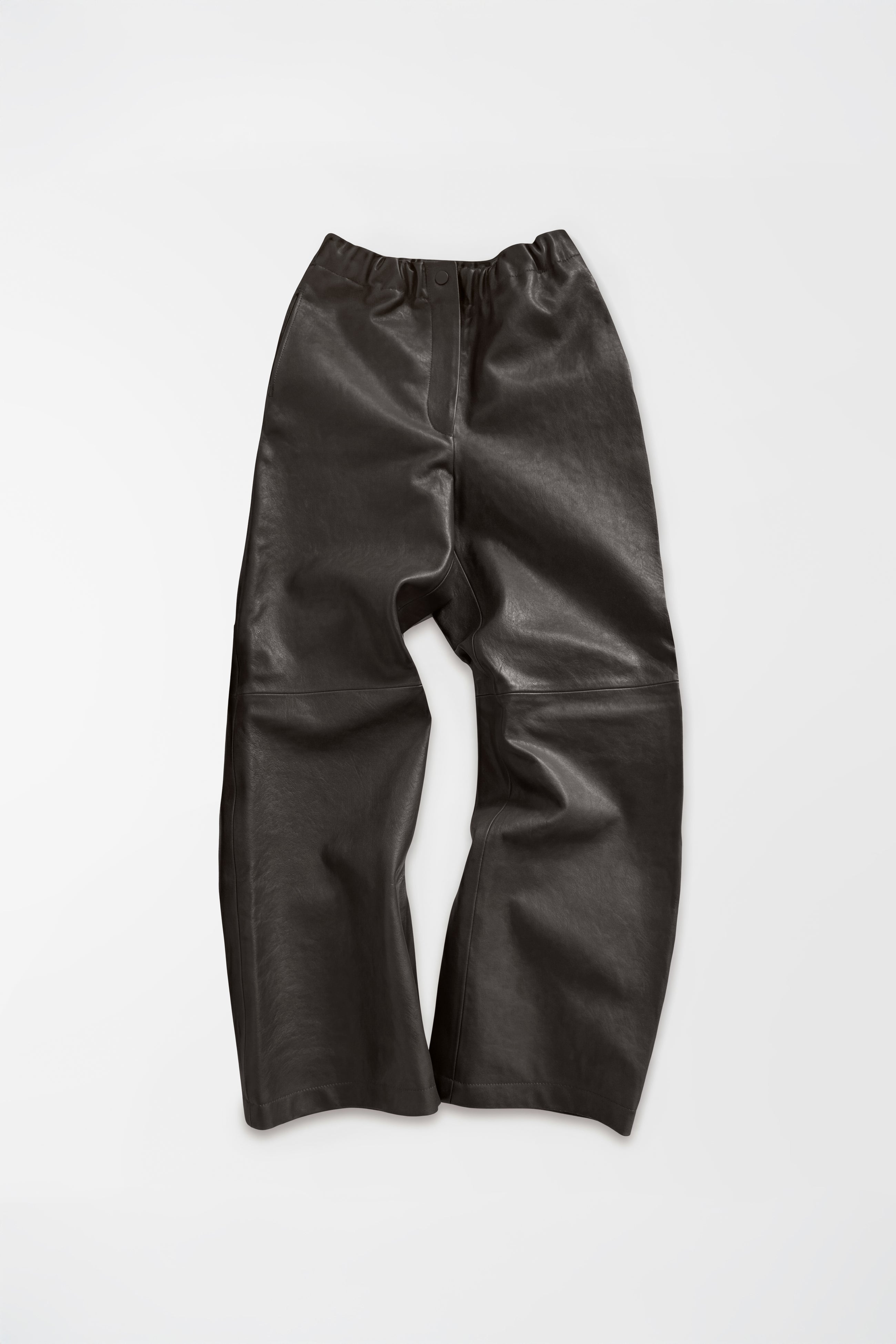 Dark Chocolate Leather Pants
