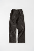 Dark Chocolate Leather Pants