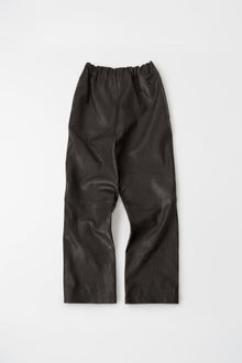 Dark Chocolate Leather Pants