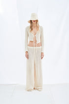 Boucle crop top