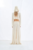 Boucle crop top
