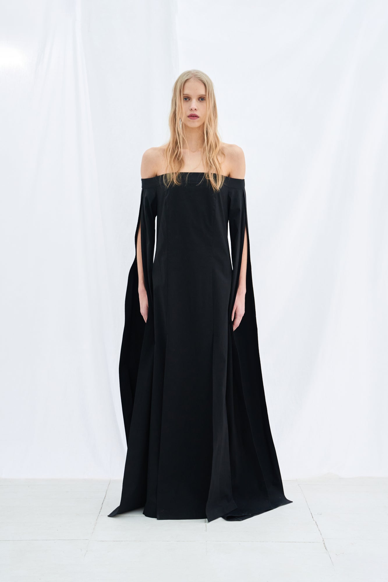 Dress with slits