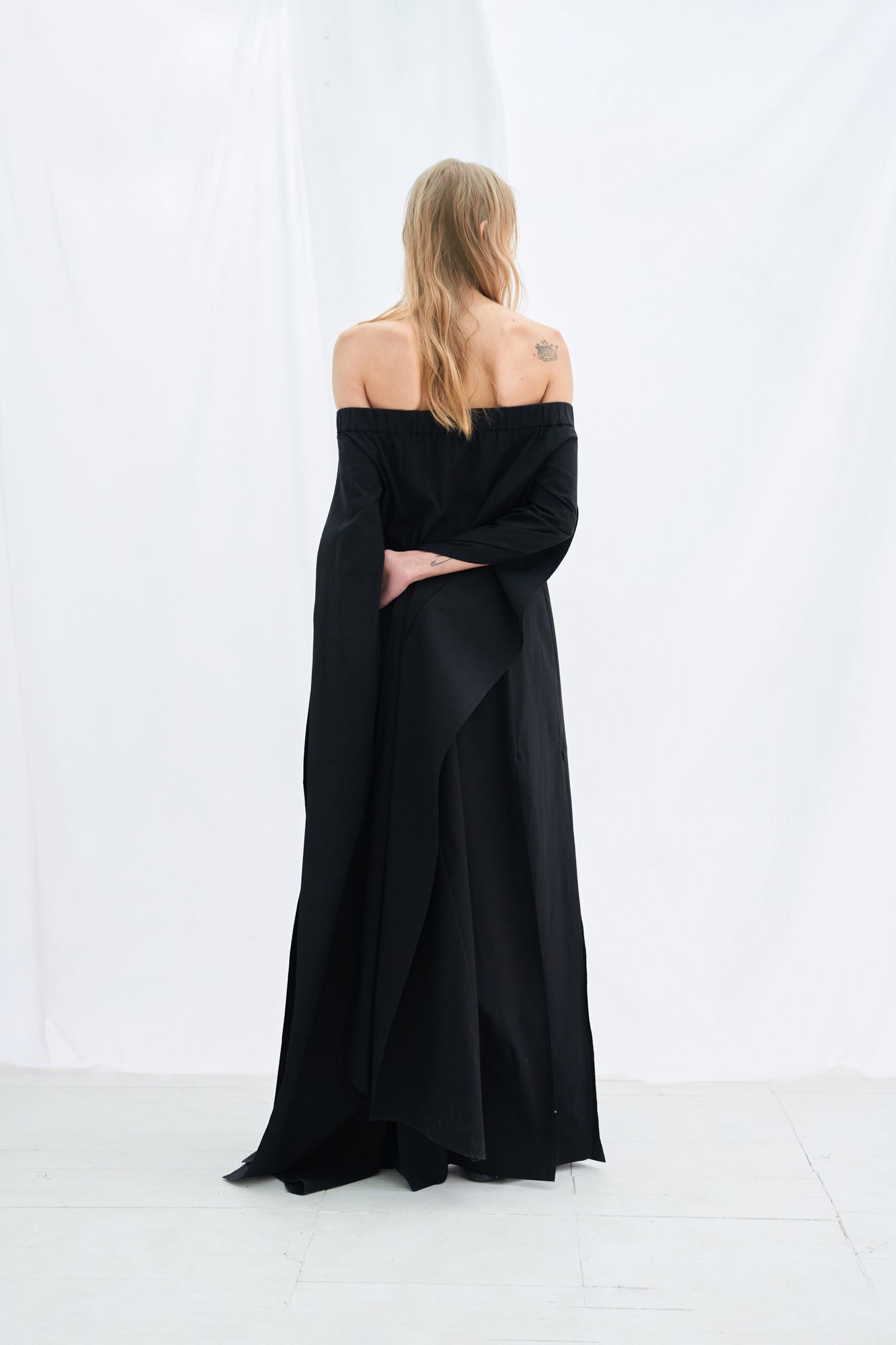Dress with slits
