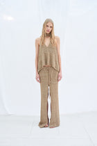 Knit maxi skirt