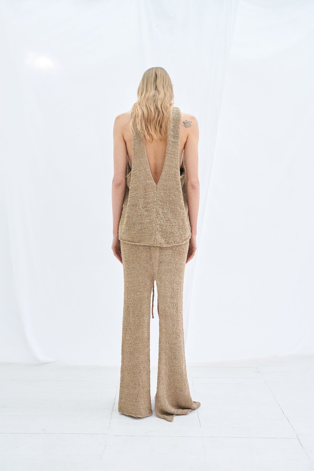 Knit maxi skirt
