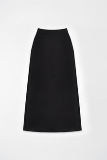 Black Maxi Sporty Skirt