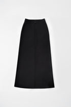 Black Maxi Sporty Skirt