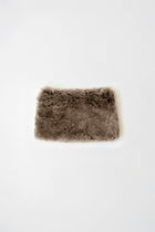 Chameleon Beige Micro Fur Skirt