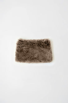 Chameleon Beige Micro Fur Skirt