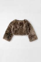 Chameleon Beige Bolero Fur