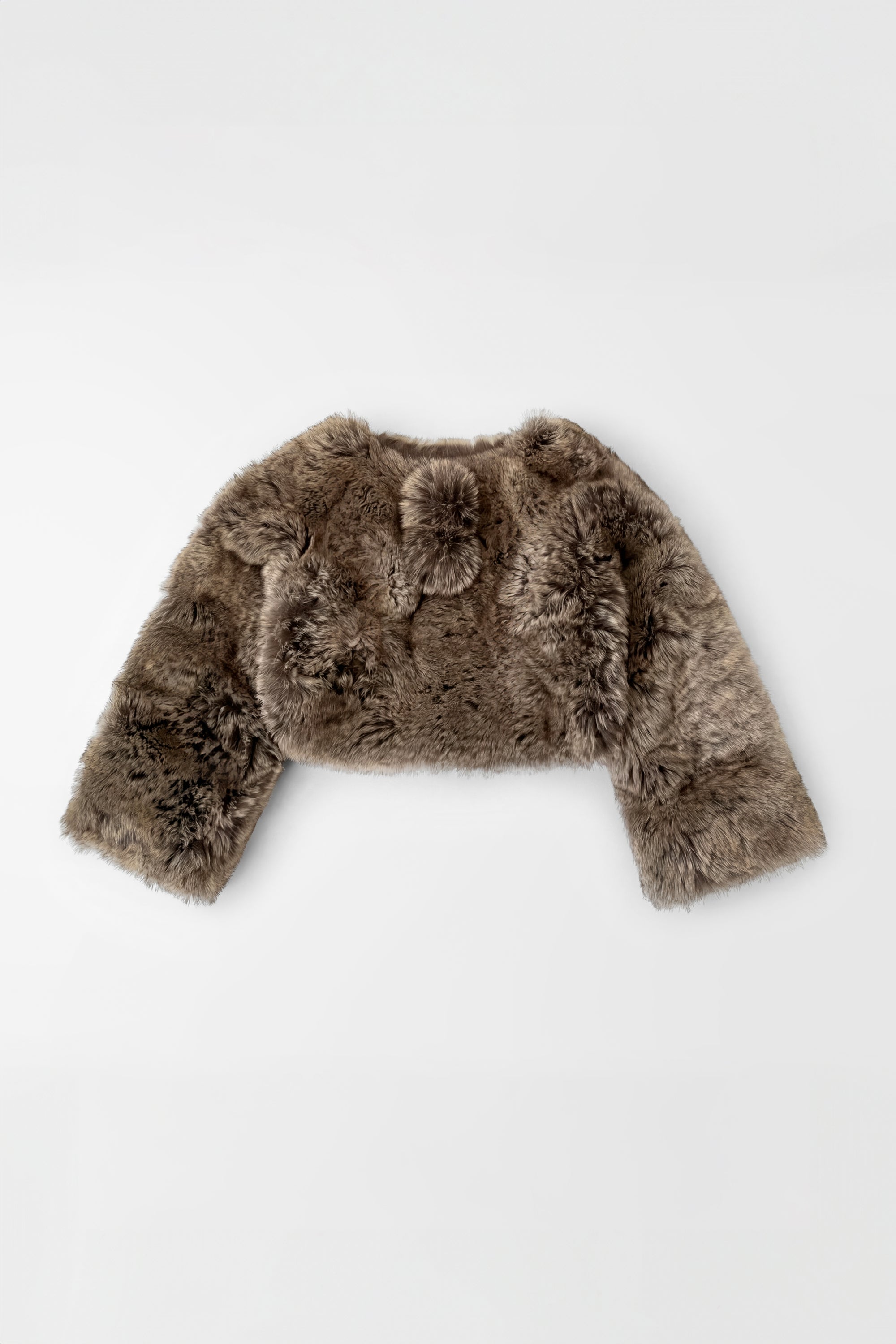 Chameleon Beige Bolero Fur