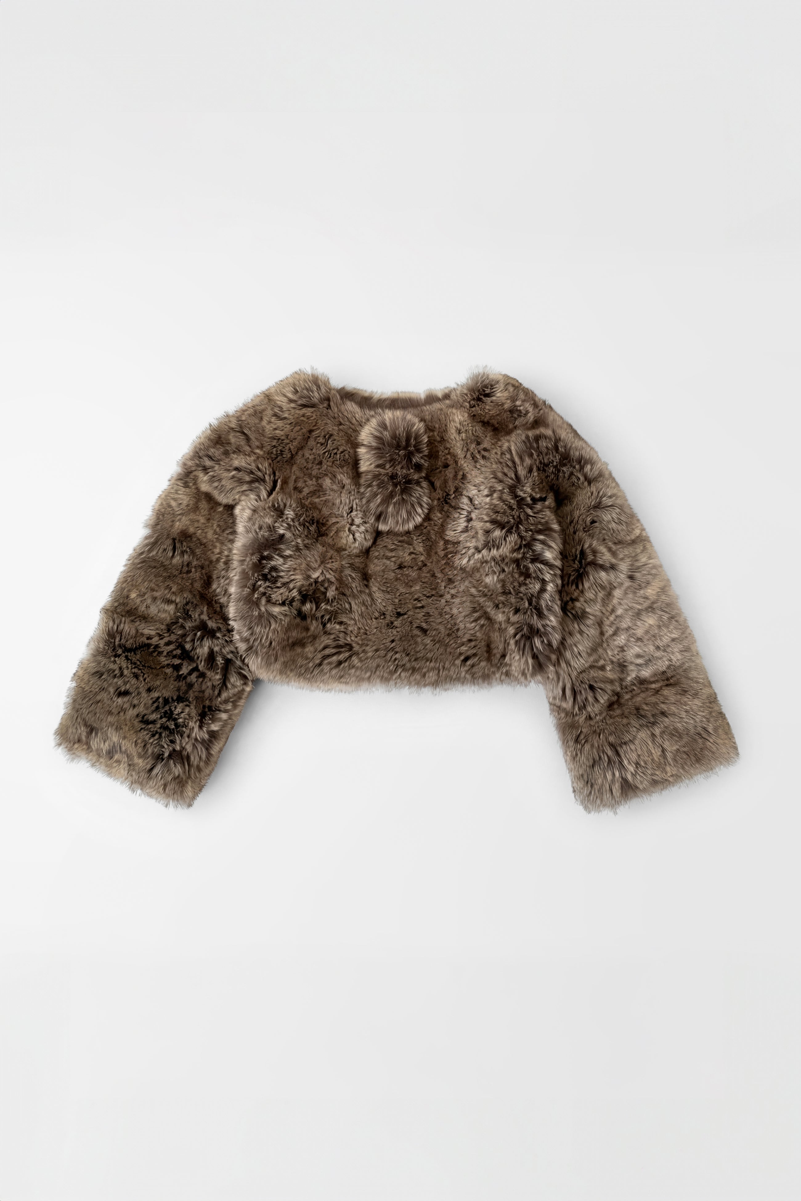 Chameleon Beige Bolero Fur