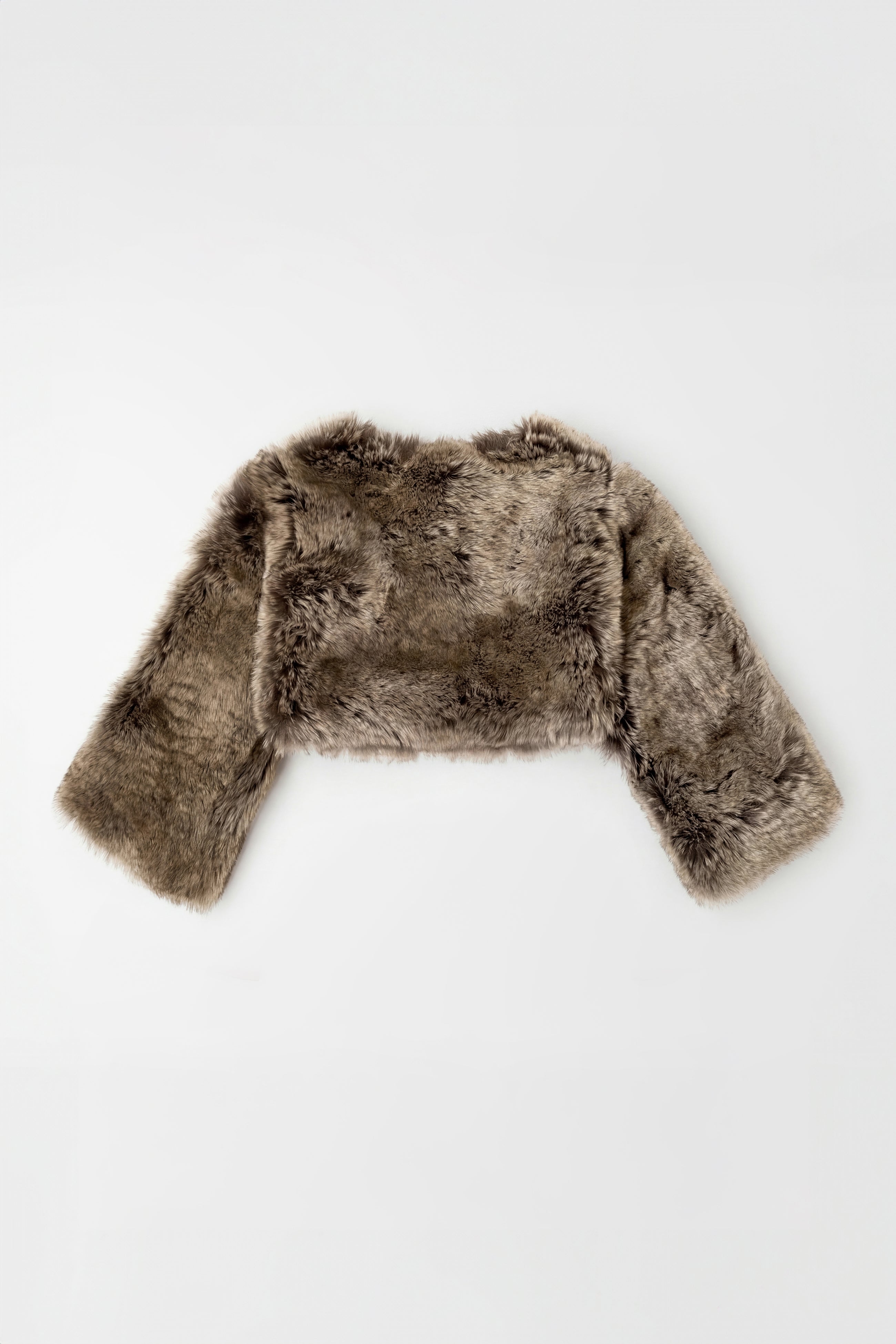 Chameleon Beige Bolero Fur