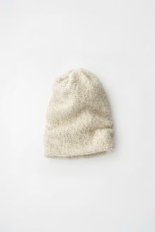 Butter White Bouclé Beanie