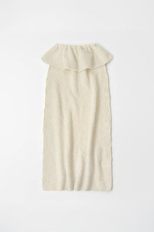 Butter White Bouclé Basque