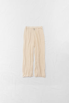 Boucle wide pants