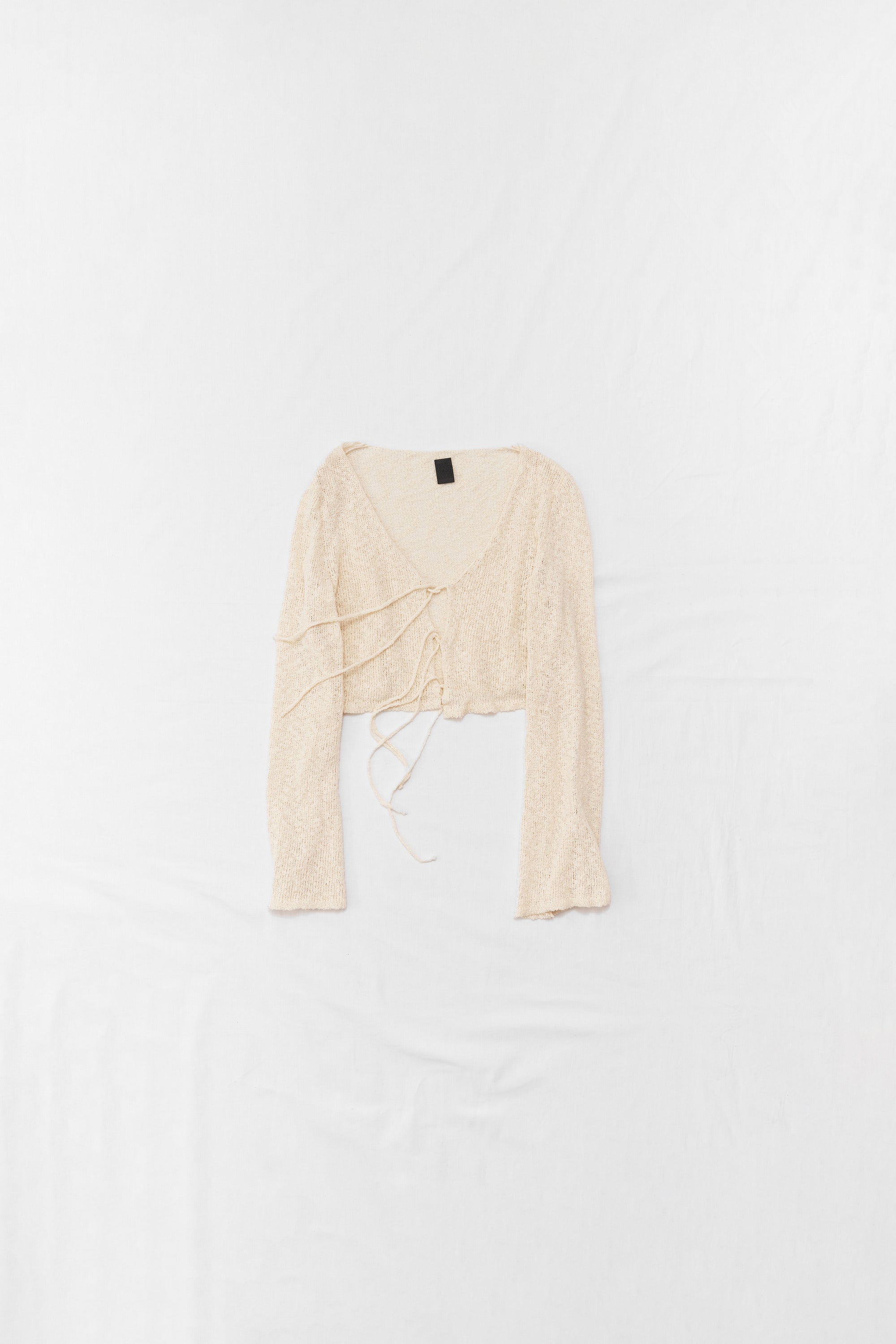Boucle crop top