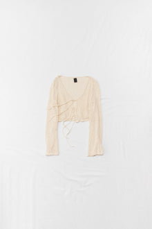 Boucle crop top