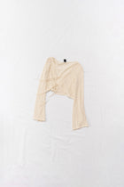 Boucle crop top