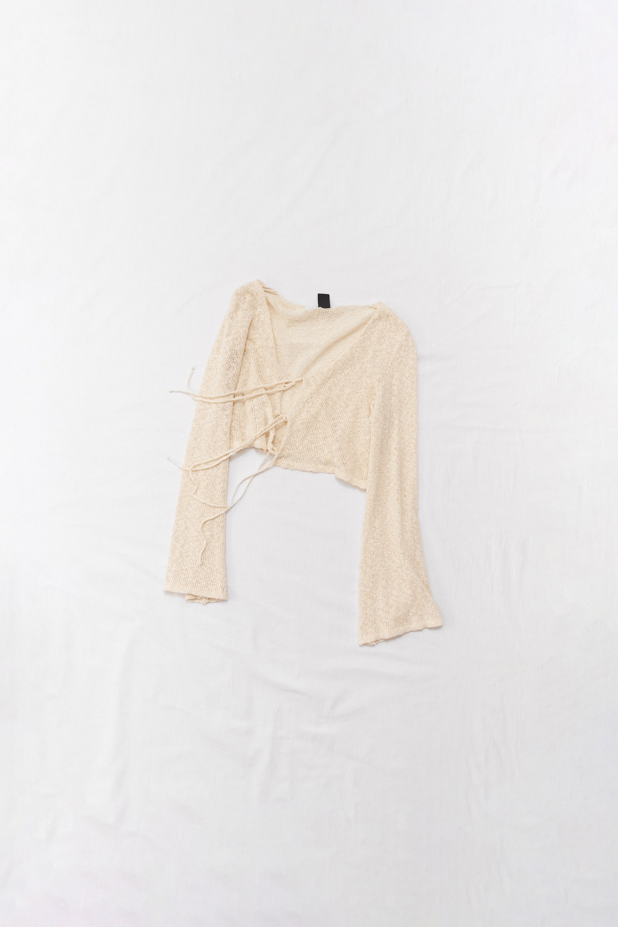 Boucle crop top
