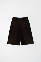 Dark Chocolate Suede Culottes