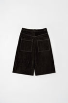 Dark Chocolate Suede Culottes