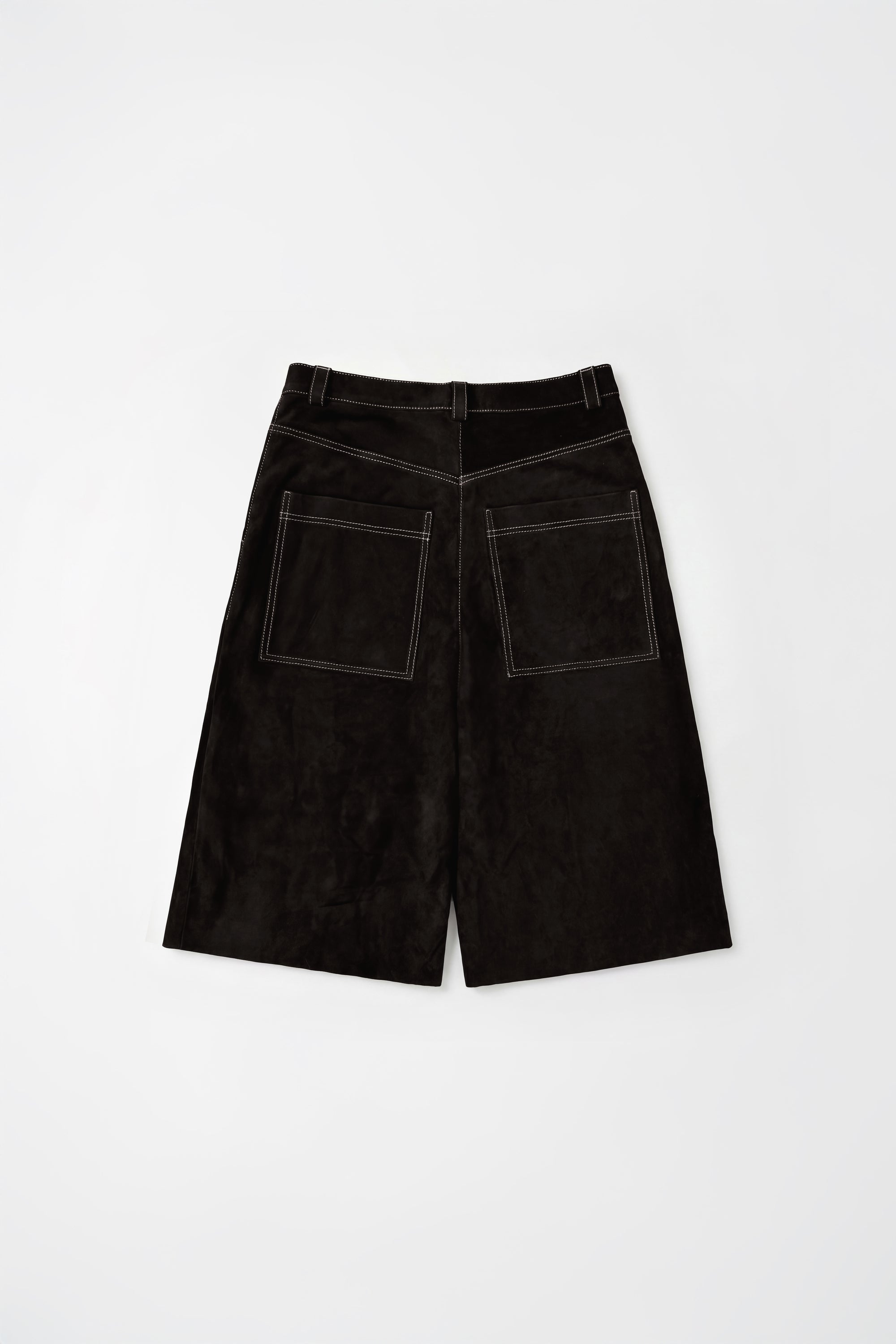 Dark Chocolate Suede Culottes