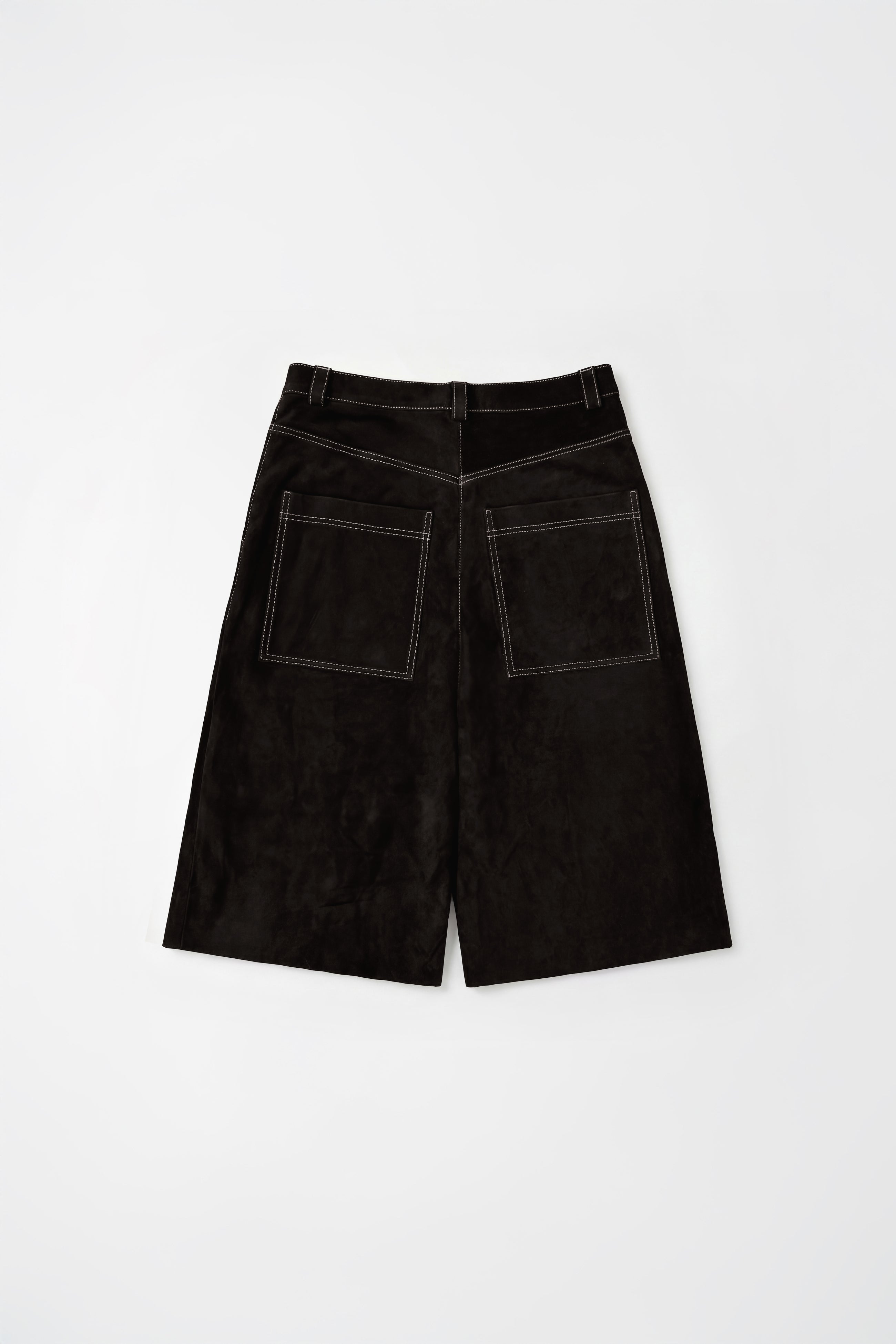 Dark Chocolate Suede Culottes