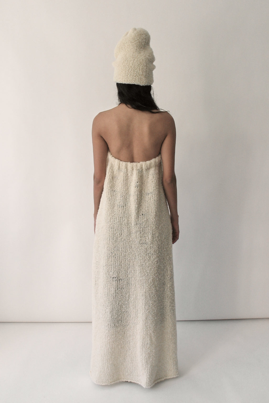 Butter White Bouclé Basque