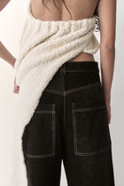 Dark Chocolate Suede Culottes