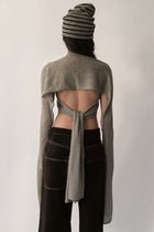 Khaki Crossover Top