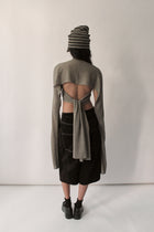 Khaki Crossover Top