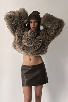 Chameleon Beige Bolero Fur