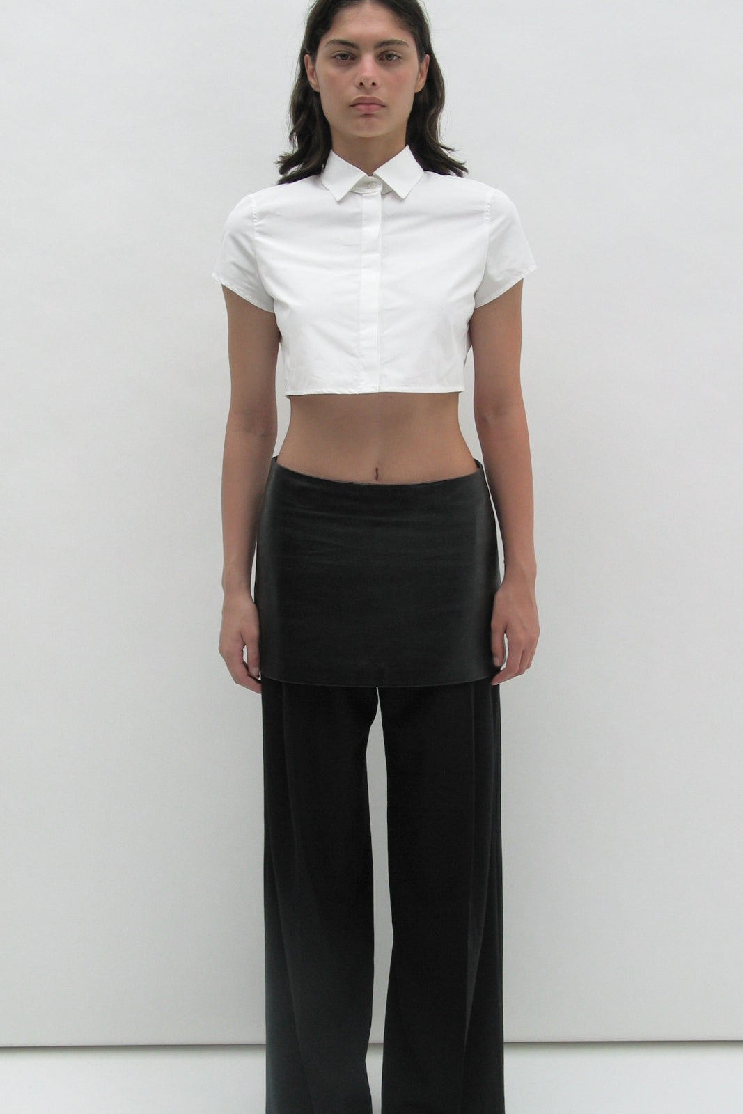 Cropped shirt