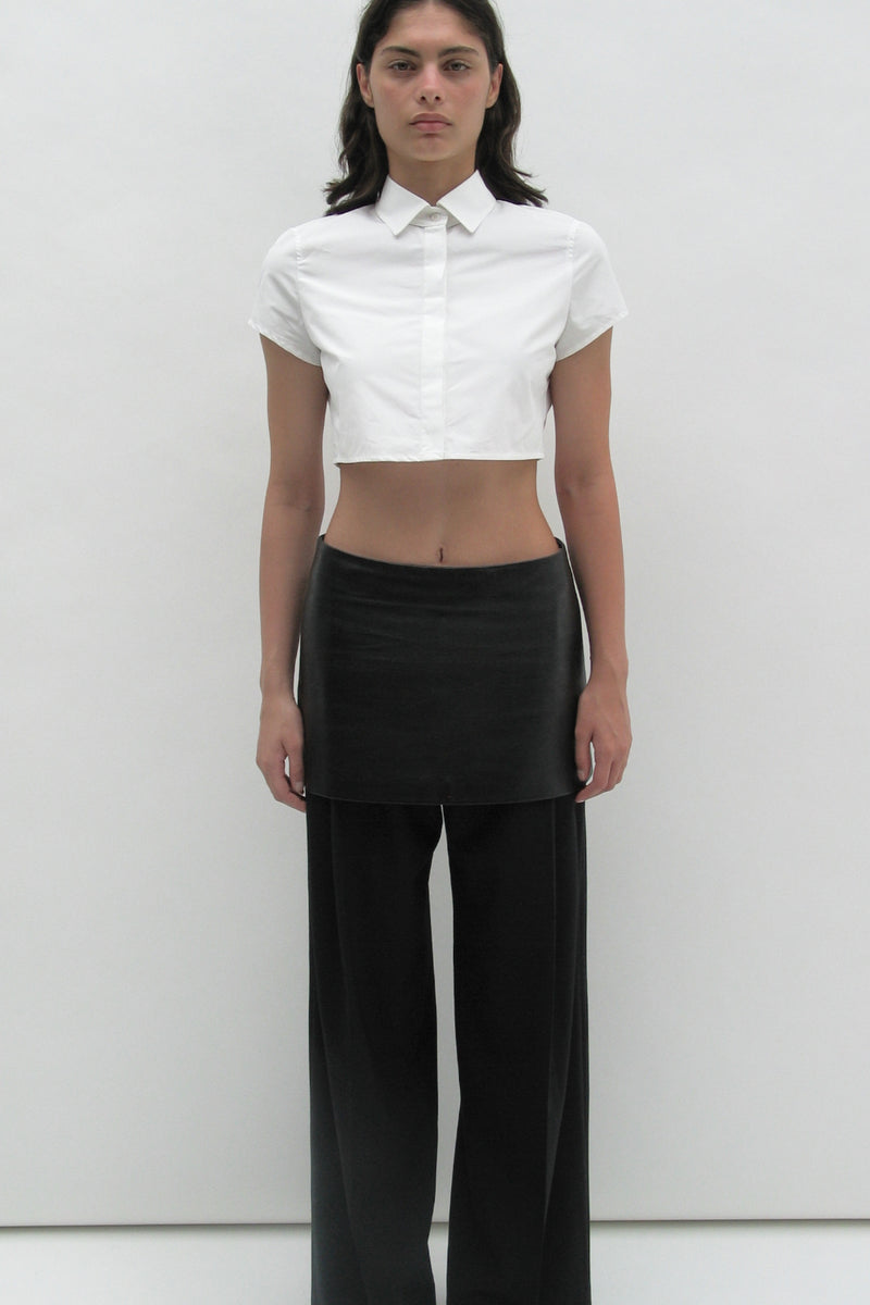 Cropped shirt