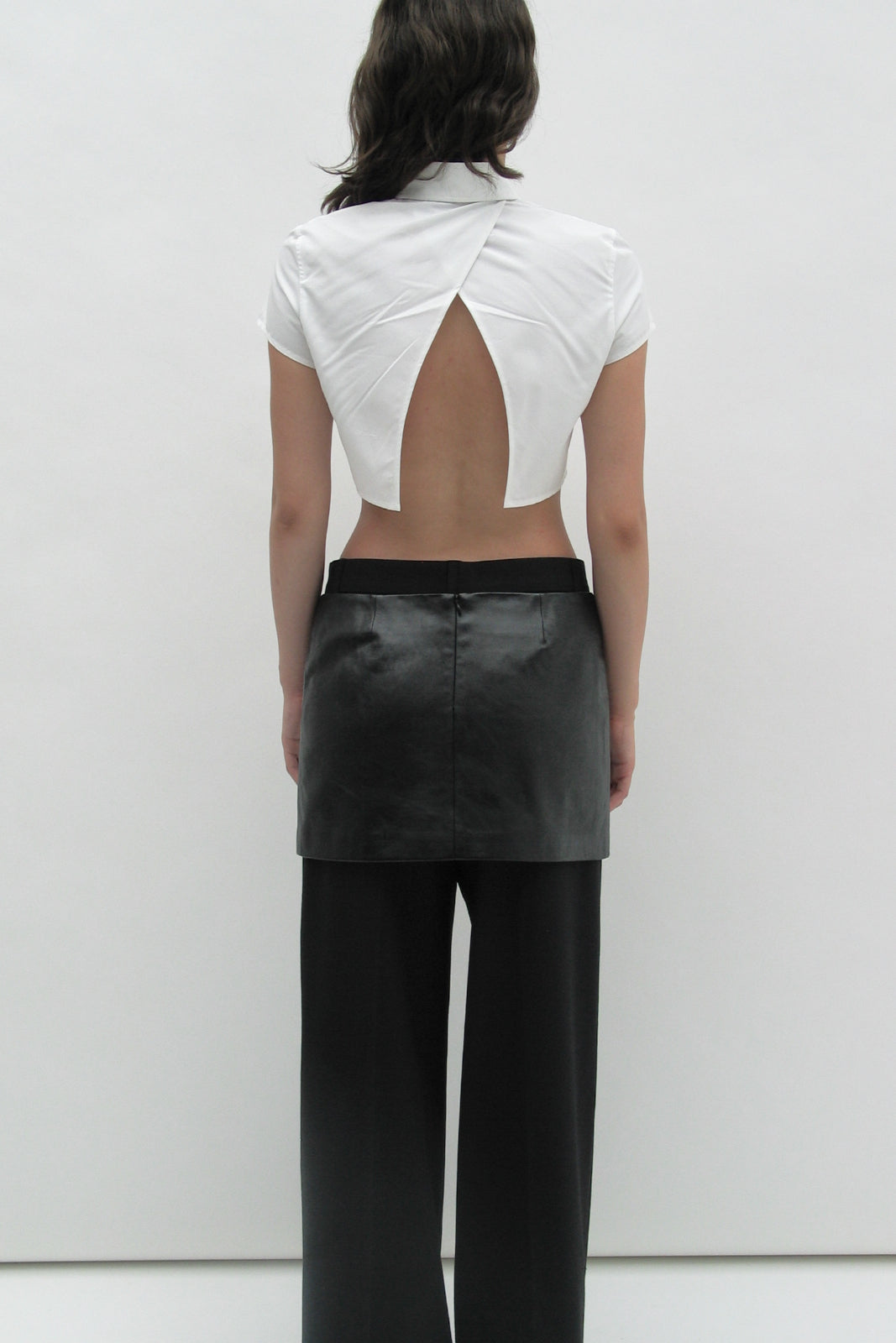 Cropped shirt