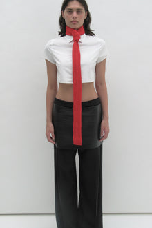 Red tie-scarf