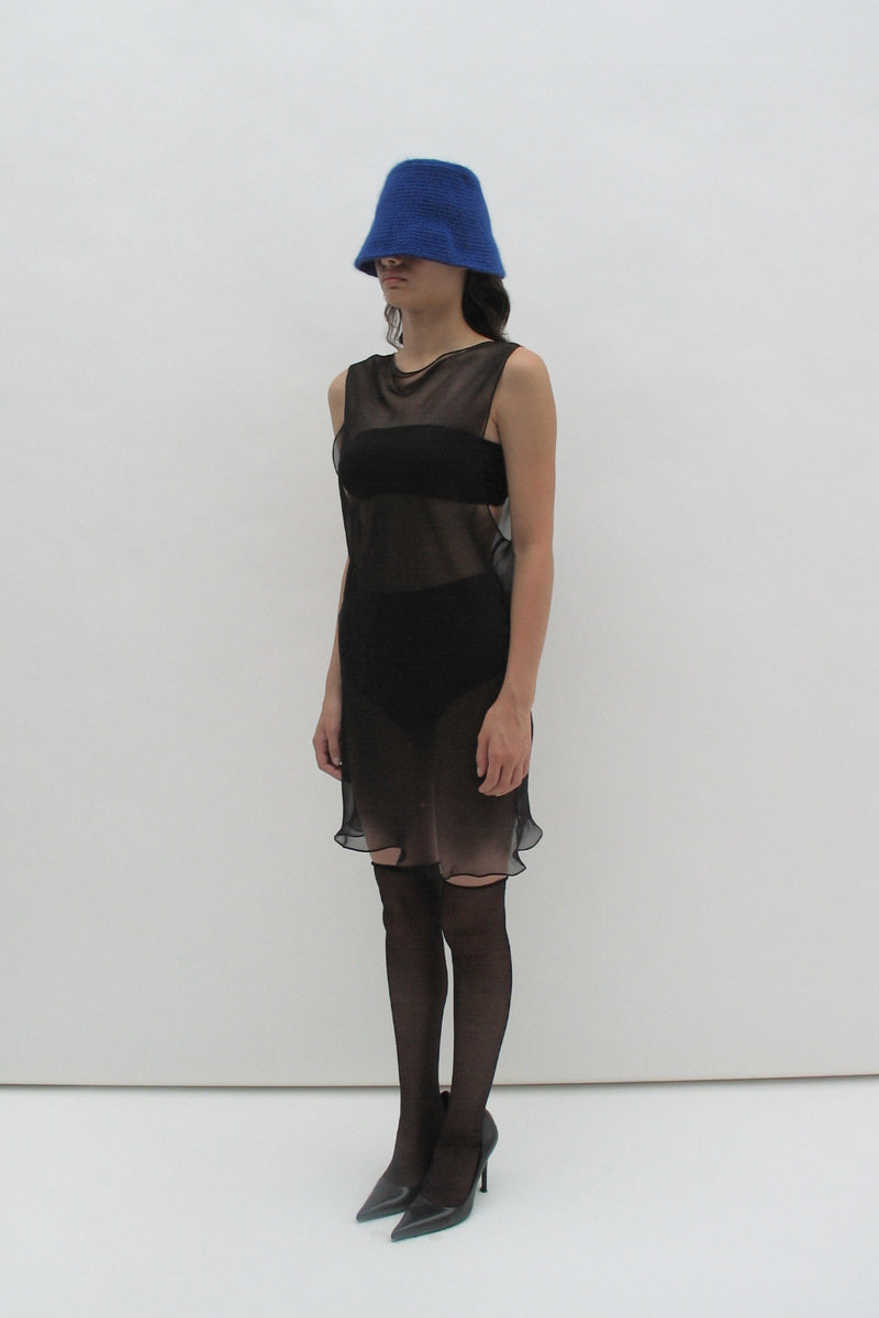 Angora blue bucket