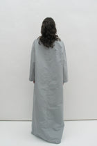 Silver-grey raincoat