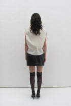 Silk crop top